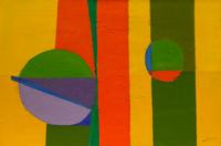 Stripes (Green Spot), c. 1960s