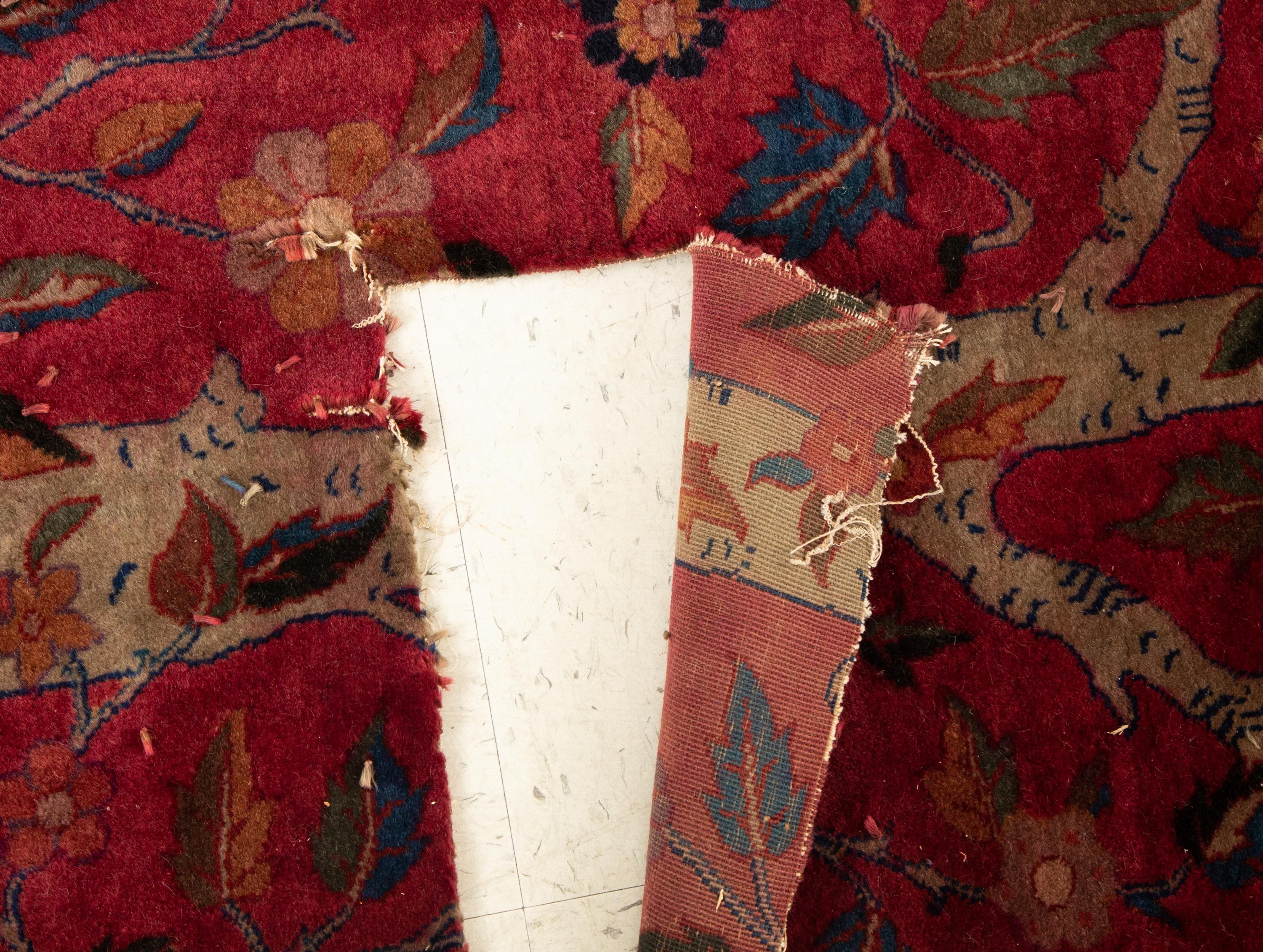A Kirman Wool Rug