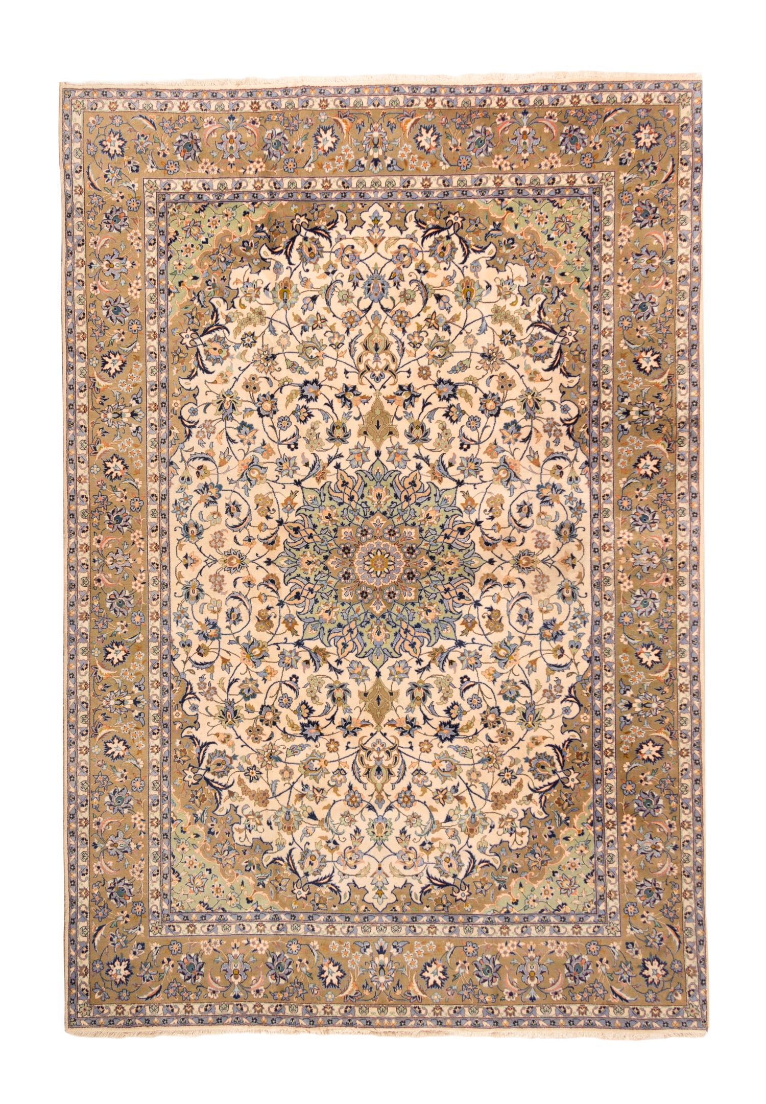 A Kashan Wool Rug