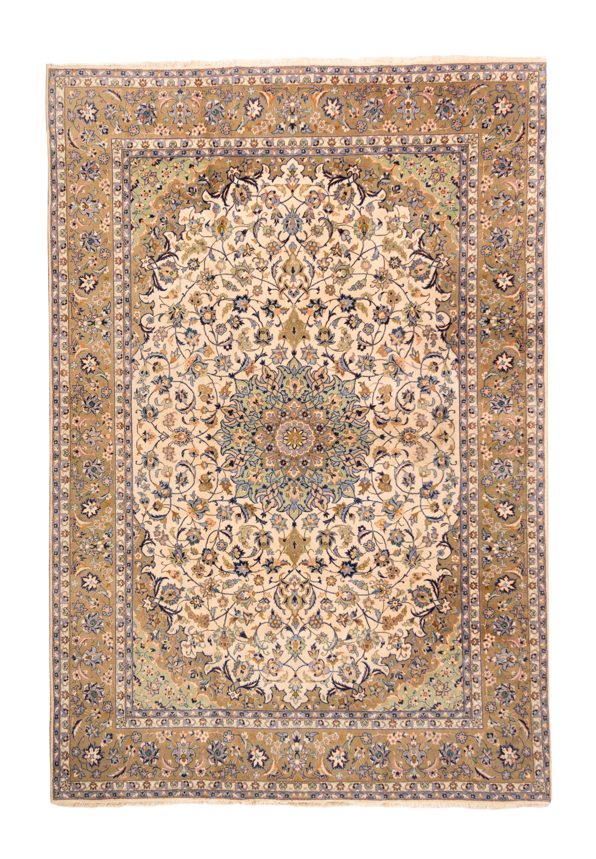 A Kashan Wool Rug