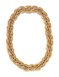 BICOLOR GOLD NECKLACE