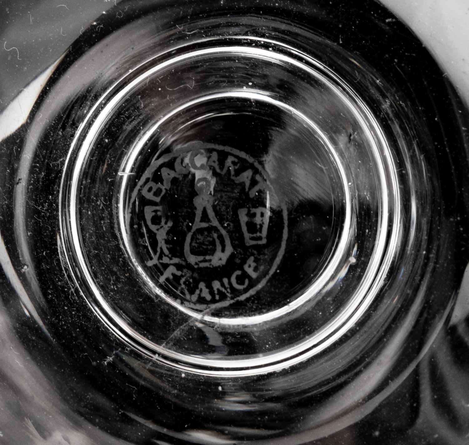 A Baccarat Lorraine Stemware Service