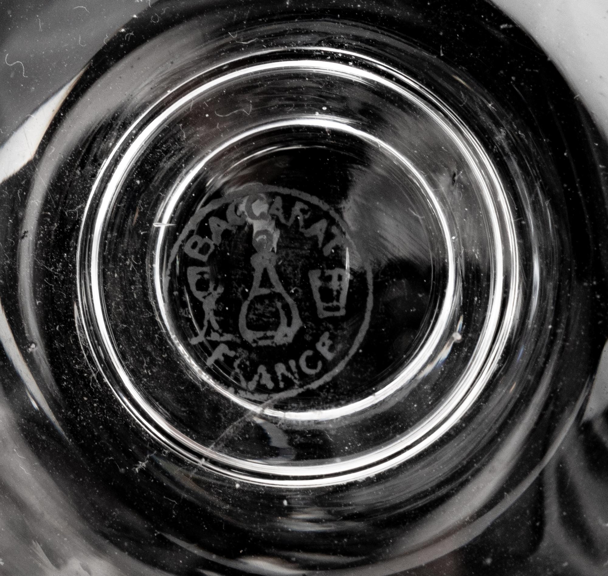 A Baccarat Lorraine Stemware Service