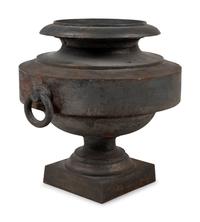 A Cast Metal Jardinière