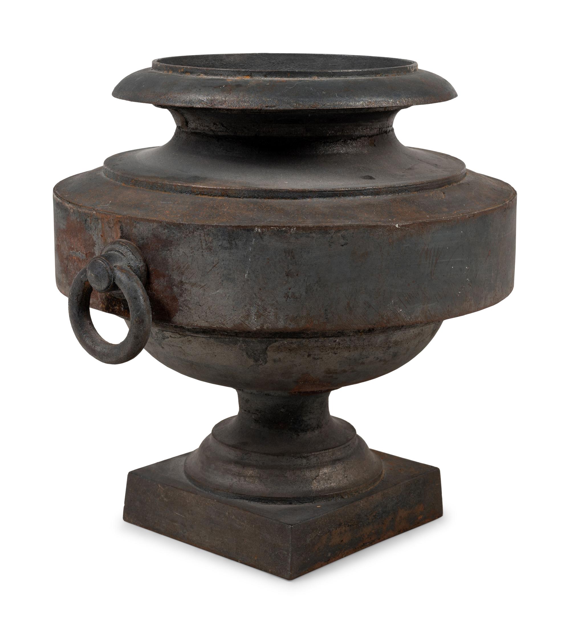 A Cast Metal Jardinière