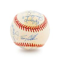 A Group of 19 Los Angeles Angels Signed Baseballs,