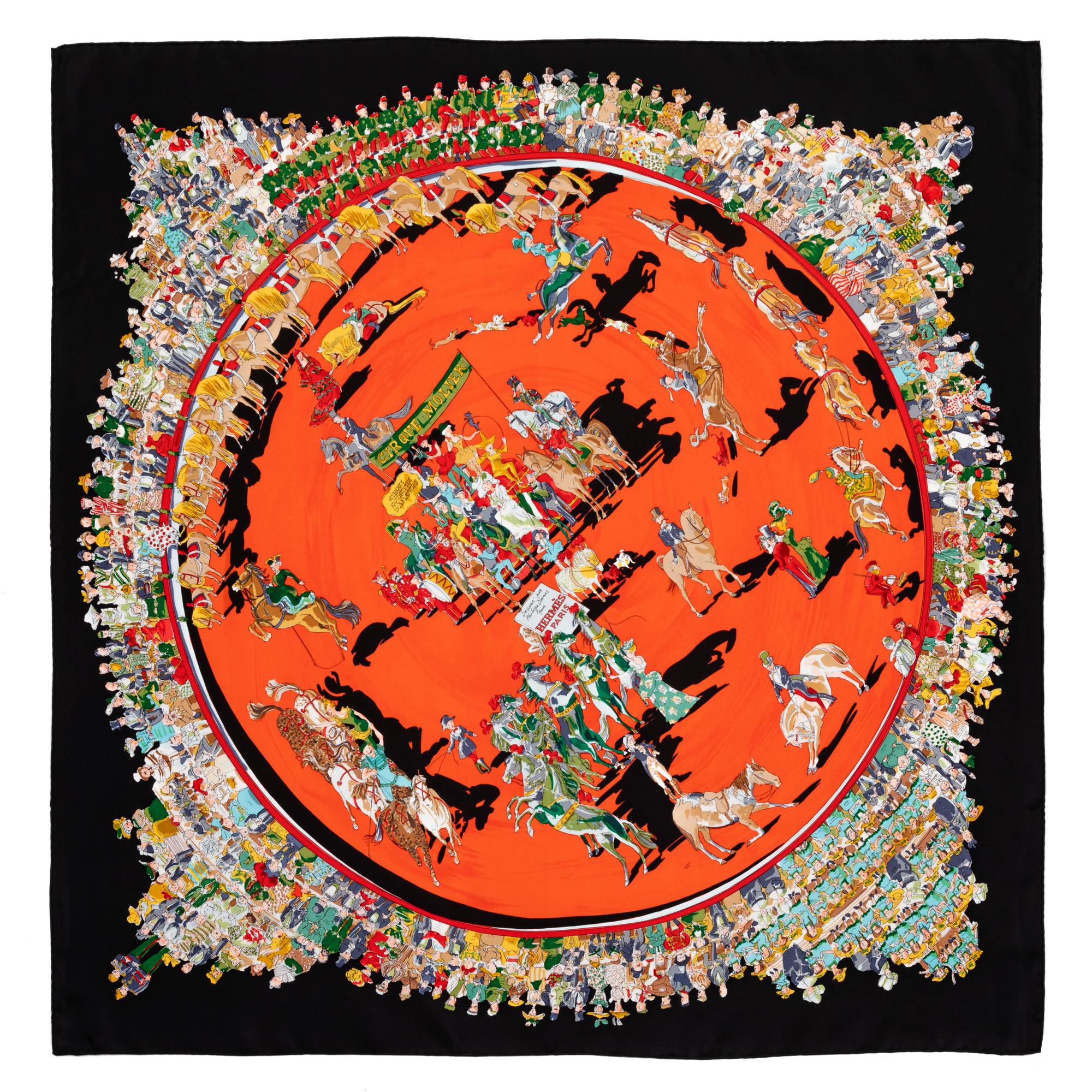 Hermès 90cm Silk Scarf