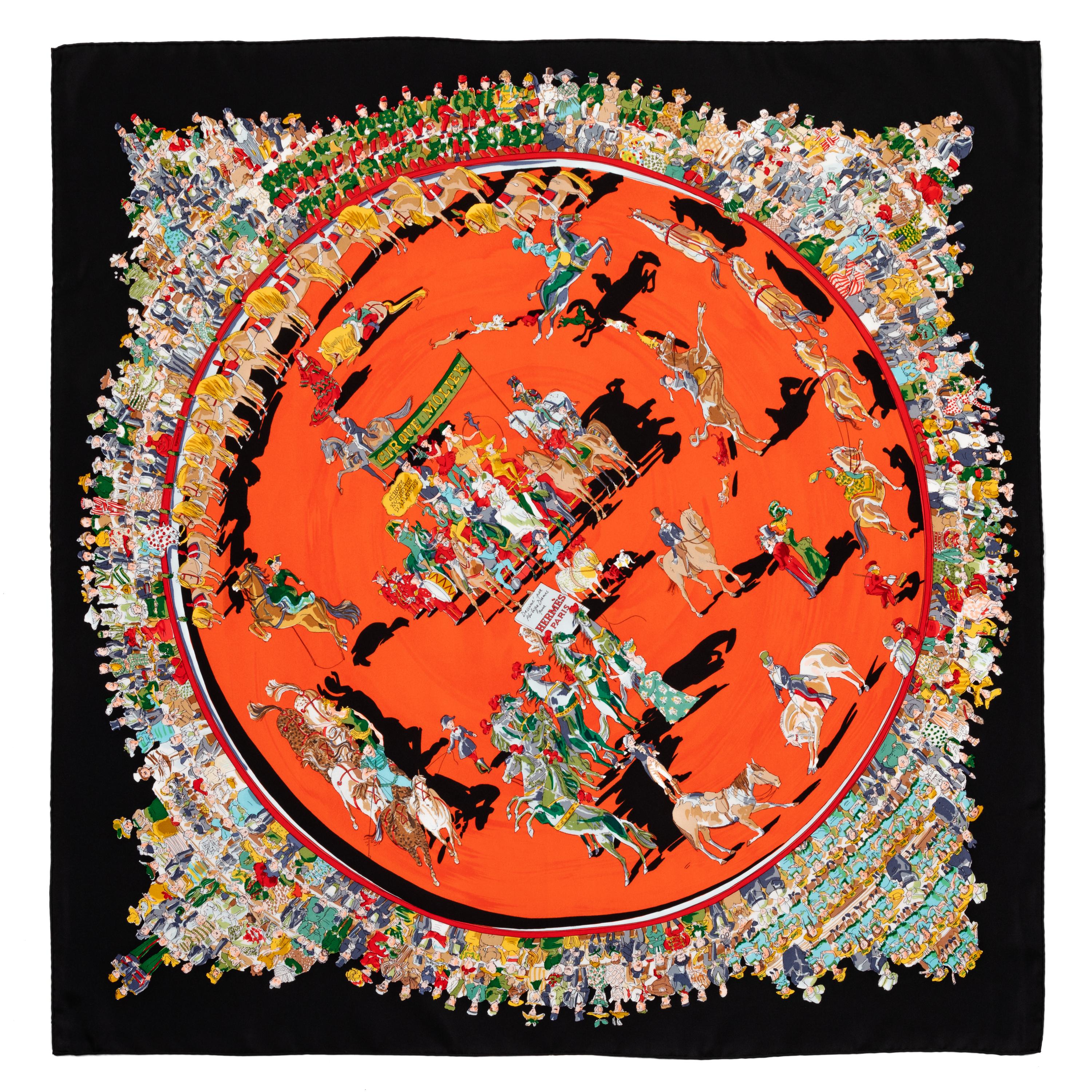 Hermès 90cm Silk Scarf
