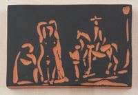 Personnages et cavalier (A.R. 540)