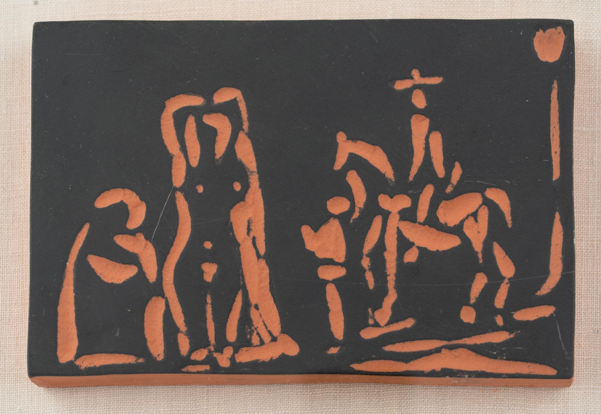 Personnages et cavalier (A.R. 540)