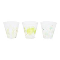 A Set of Twenty-Four Painted Glasses