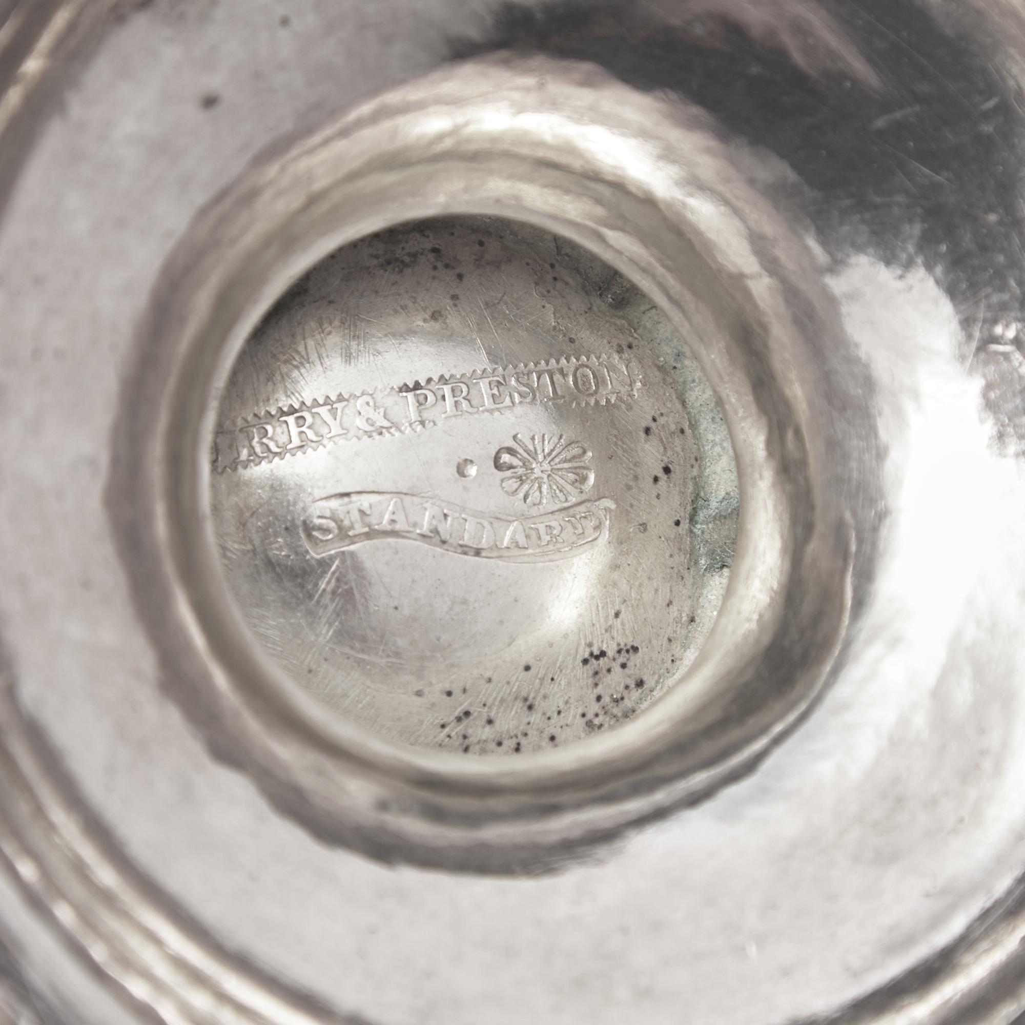 An Assembled Federal Coin Silver Tea Service