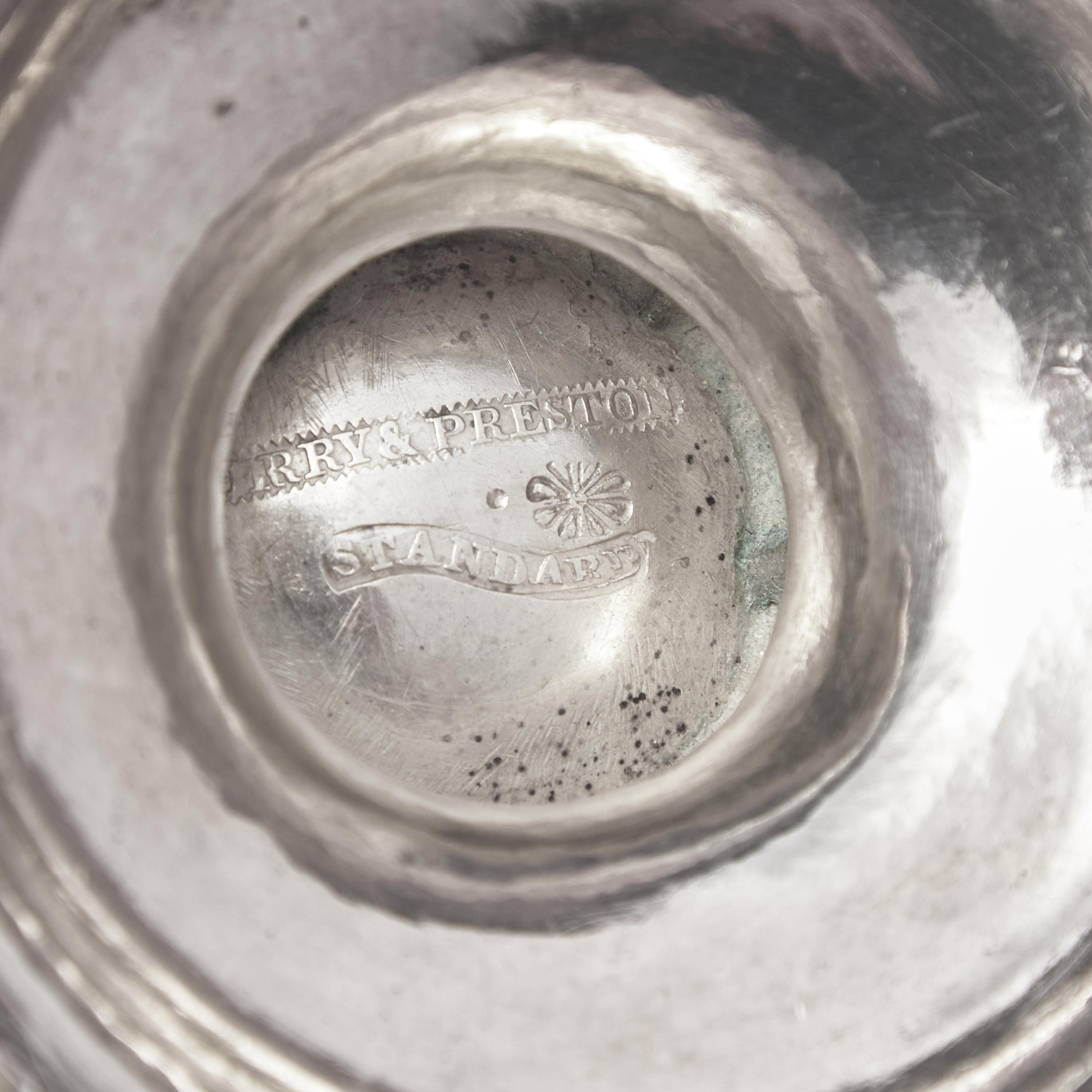An Assembled Federal Coin Silver Tea Service