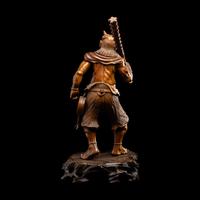 A Japanese Carved Boxwood Figure of an Oni, Meiji Period/Taisho Period