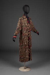 Chloé Printed Silk Long Jacket, by Karl Lagerfeld, 1980s