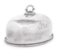 An English Silver-Plate Cloche