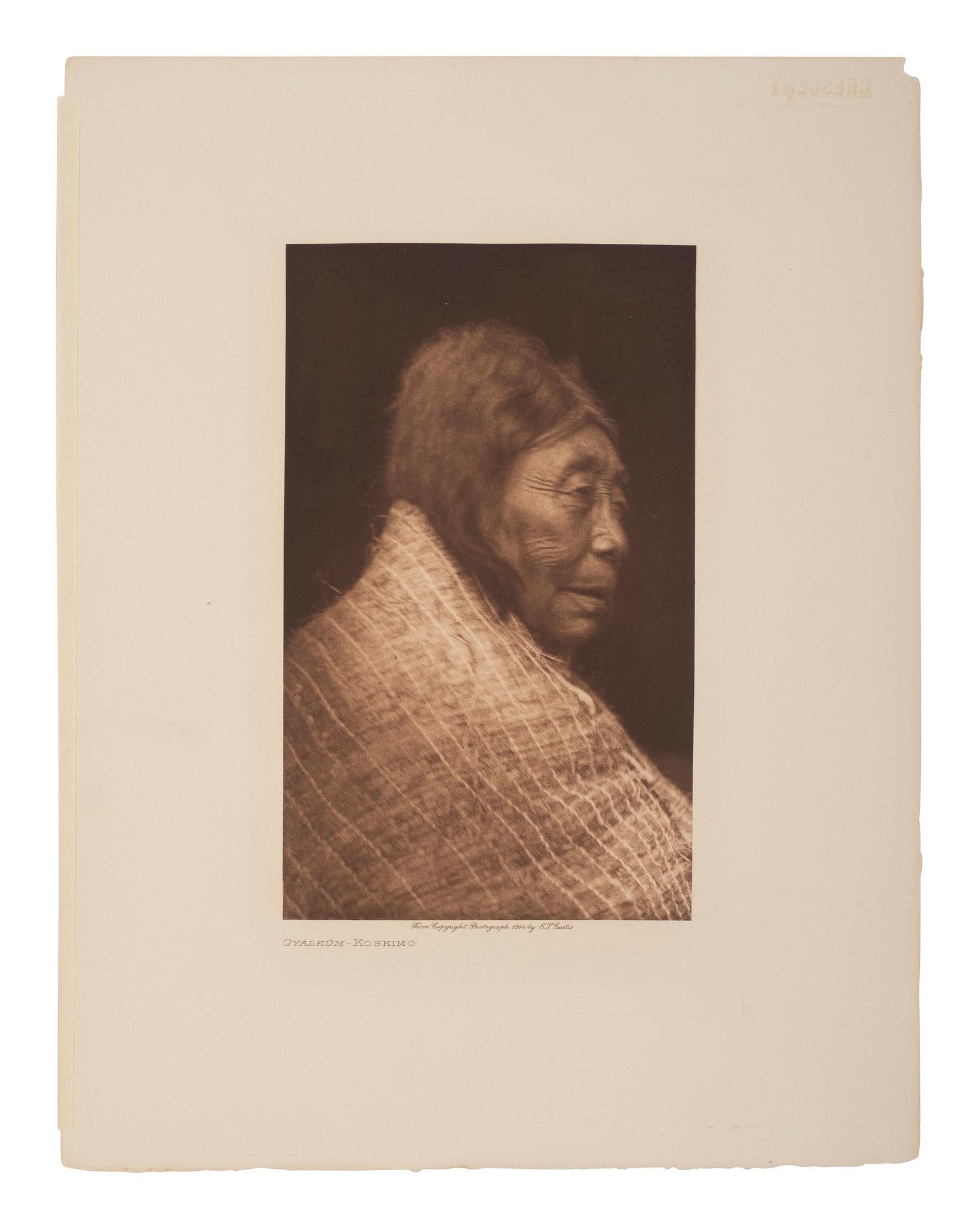 CURTIS, Edward (1868-1952).13 volume photogravures of Native American subjects, incl. Chief Joseph.