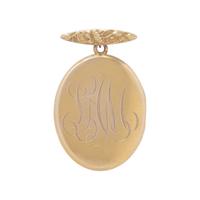 YELLOW GOLD LOCKET PIN