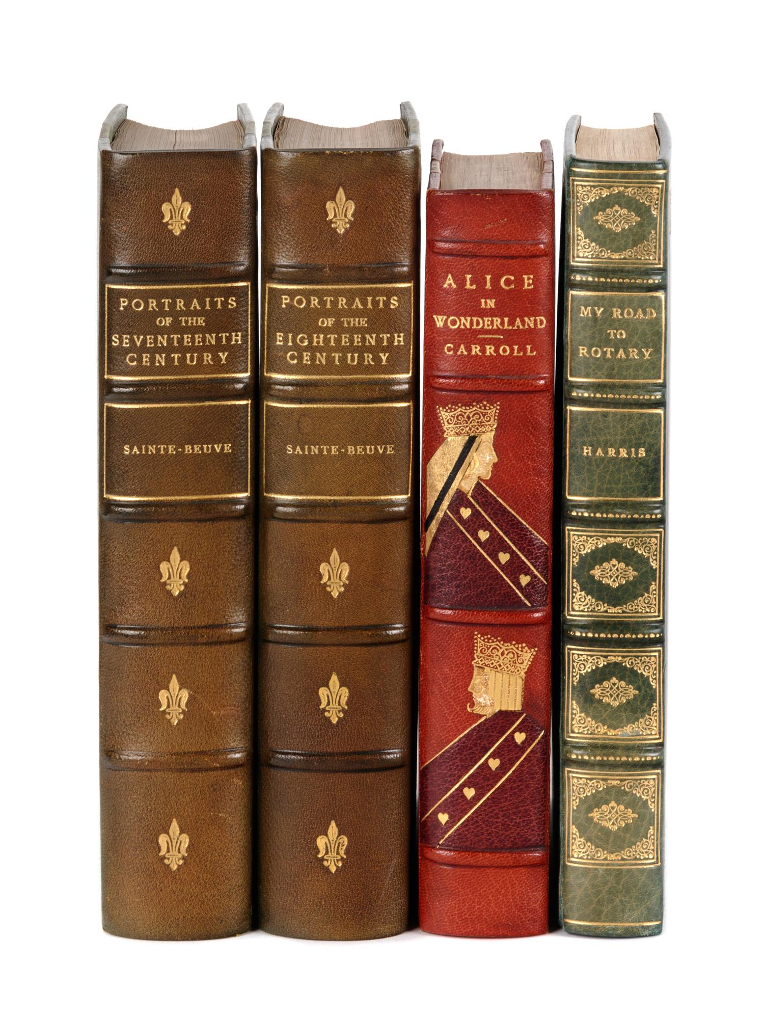 [MONASTERY HILL BINDING]. A group of 3 works bound by the Monastery Hill Bindery, comprising: