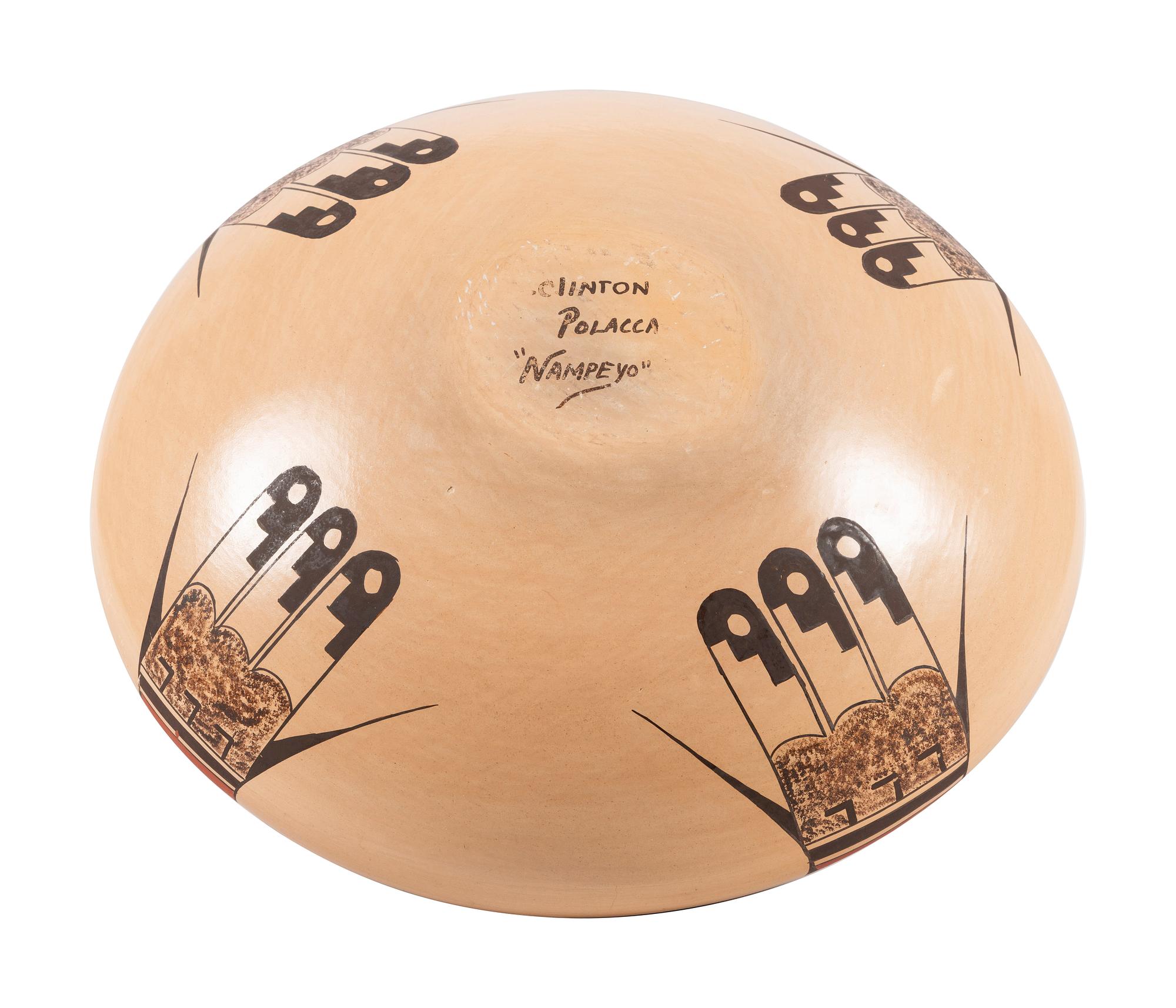 Polychrome Pottery Bowl