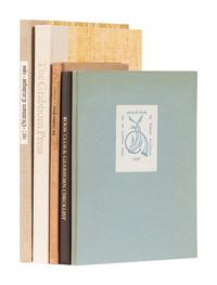 [GRABHORN PRESS]. A group of 5 works printed by the Grabhorn Press, comprising: