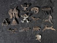 Navajo, Kewa, and Southwestern-style Animal Pins