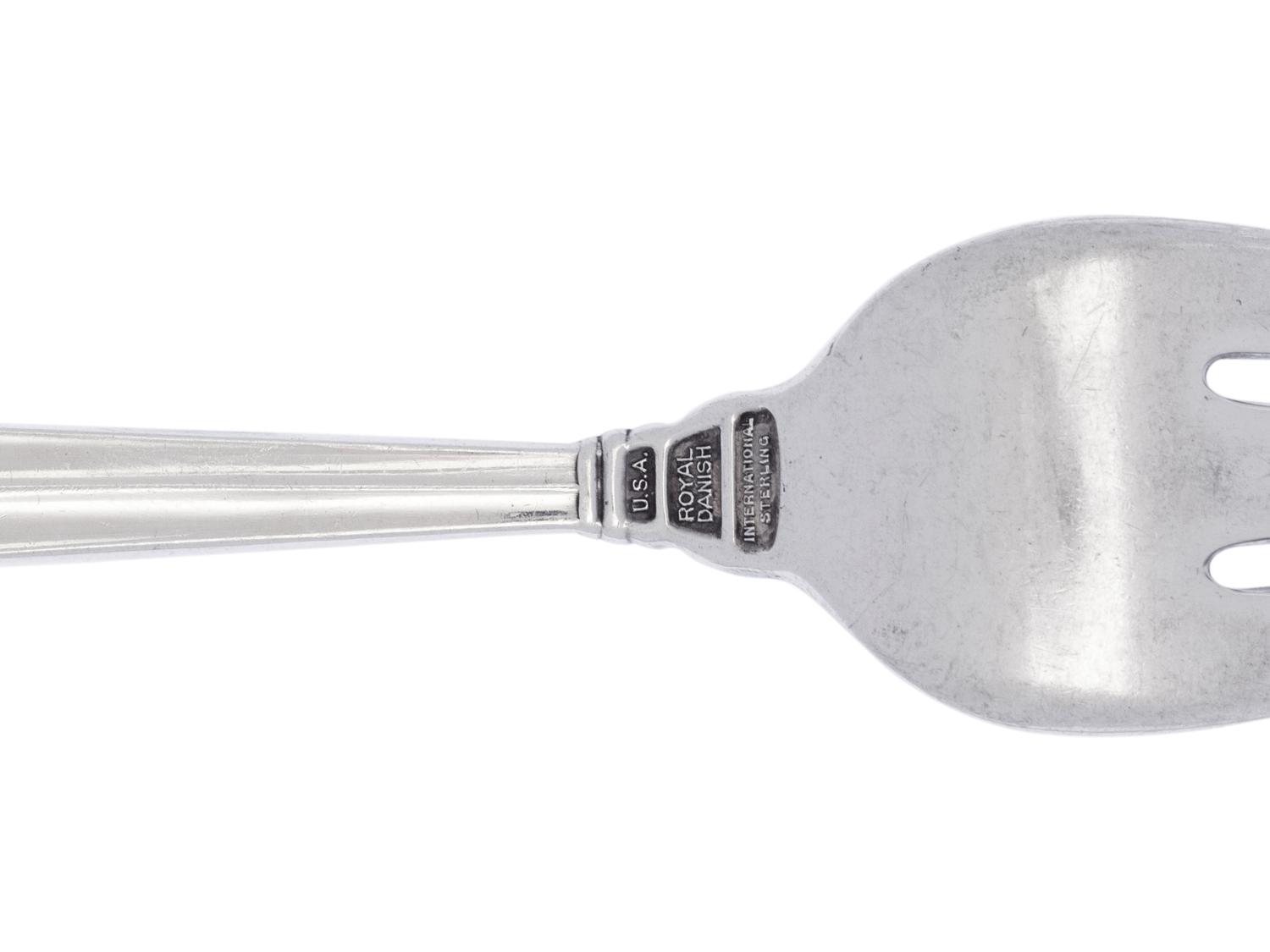 An American Silver Flatware Service