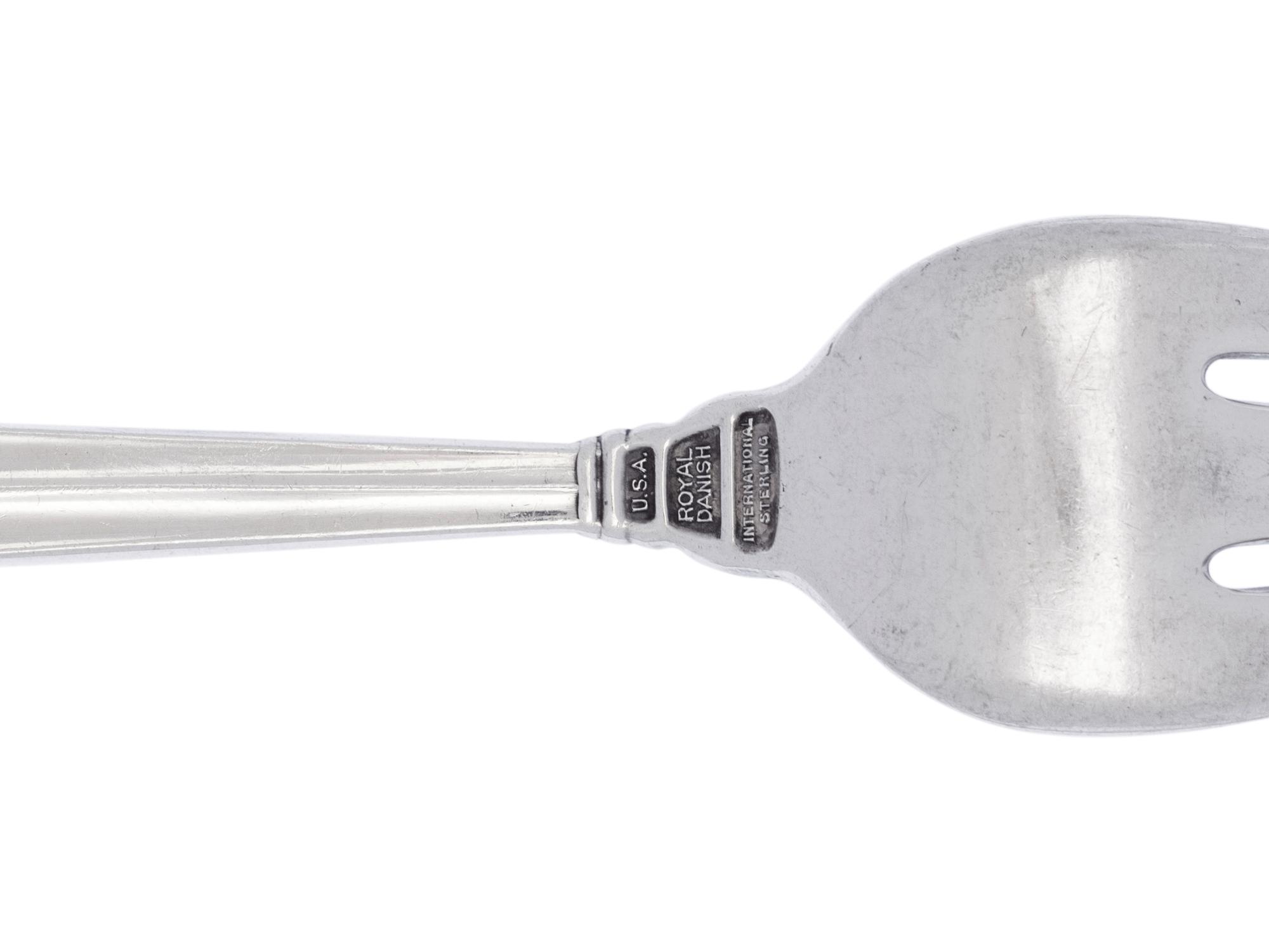 An American Silver Flatware Service