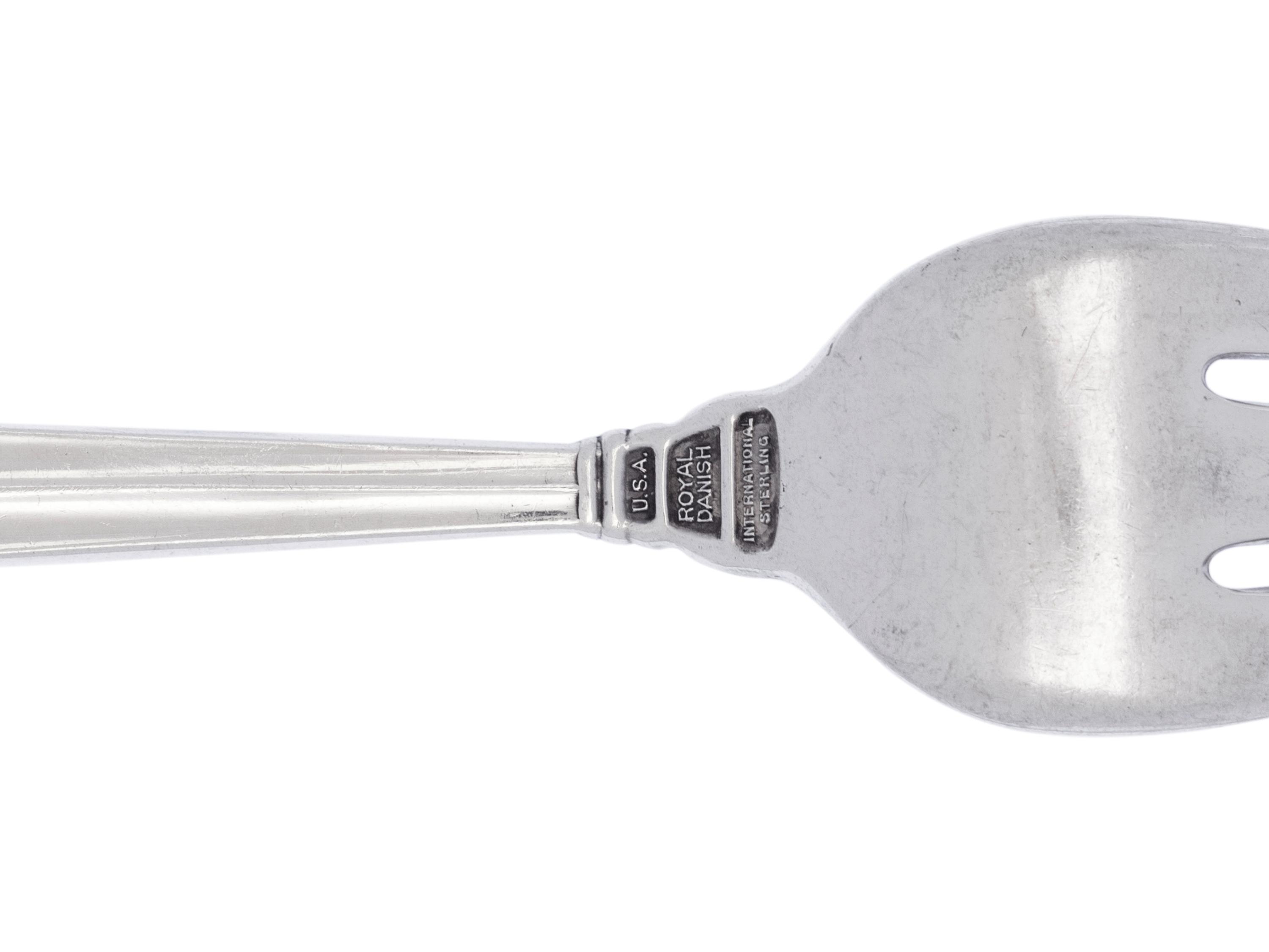 An American Silver Flatware Service