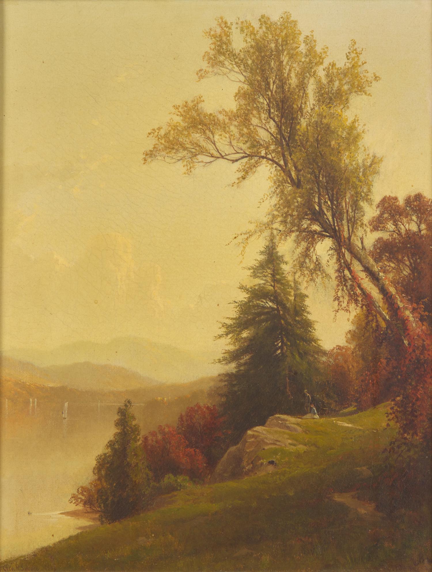 George Henry Smillie (American, 1840–1921) — Along the River , 1806