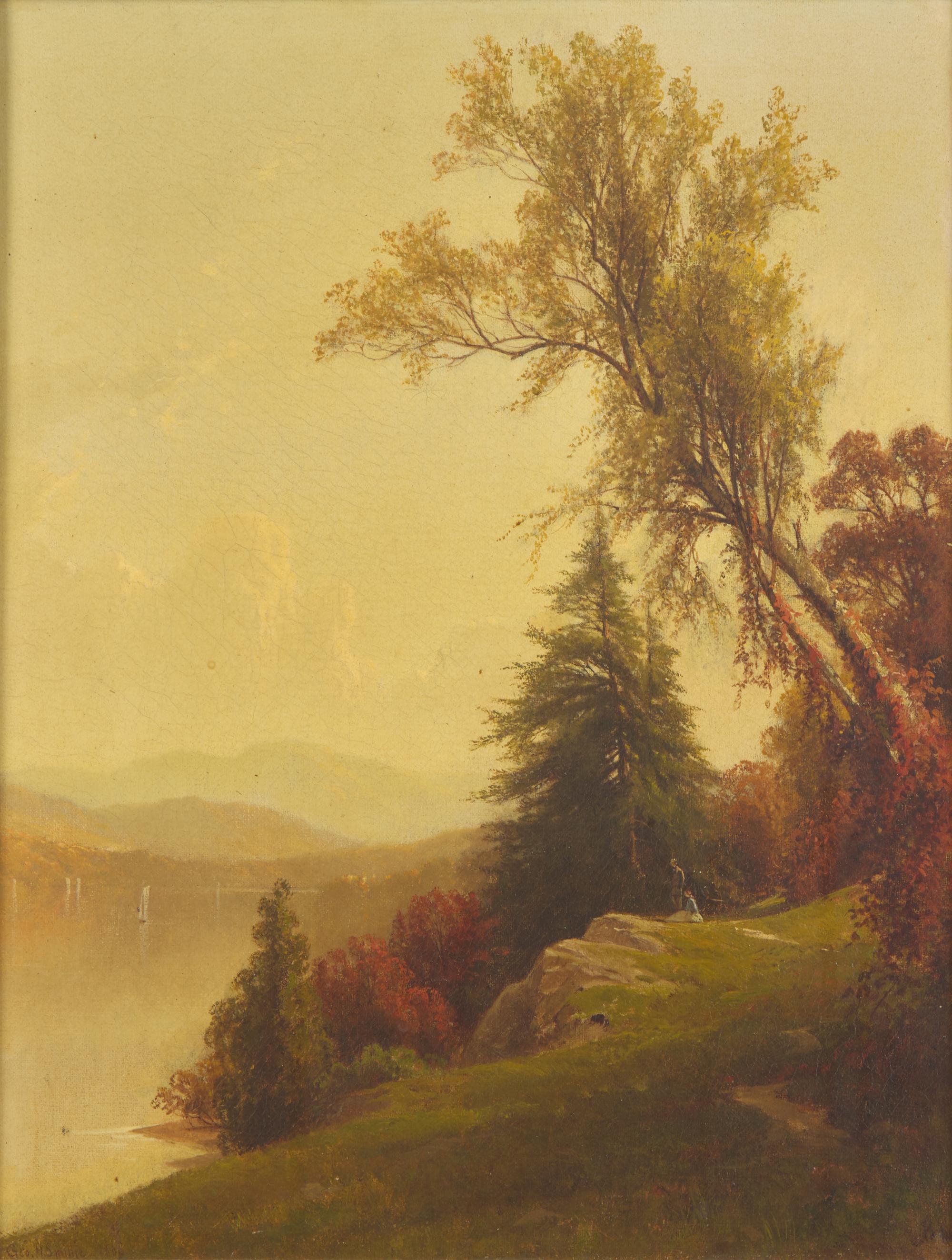 George Henry Smillie (American, 1840–1921) — Along the River , 1806