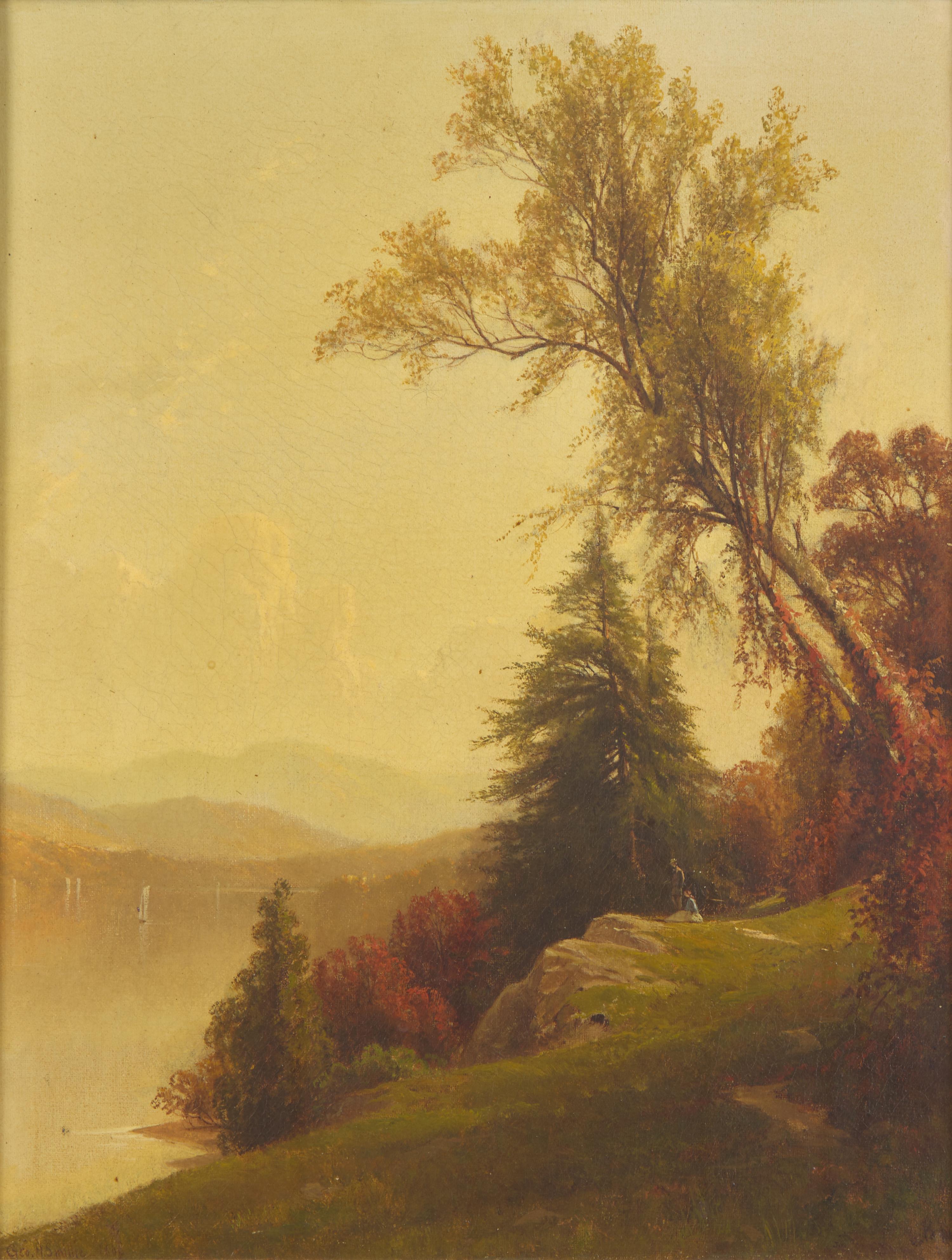 George Henry Smillie (American, 1840–1921) — Along the River , 1806