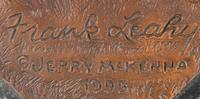 Mike Ditka's Personally Owned Frank Leahy Award/Sculpture by Jerry McKenna Formerly Displayed in Ditka's Chicago Home