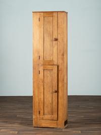 A Shaker Cherry and Pine Wall Cupboard