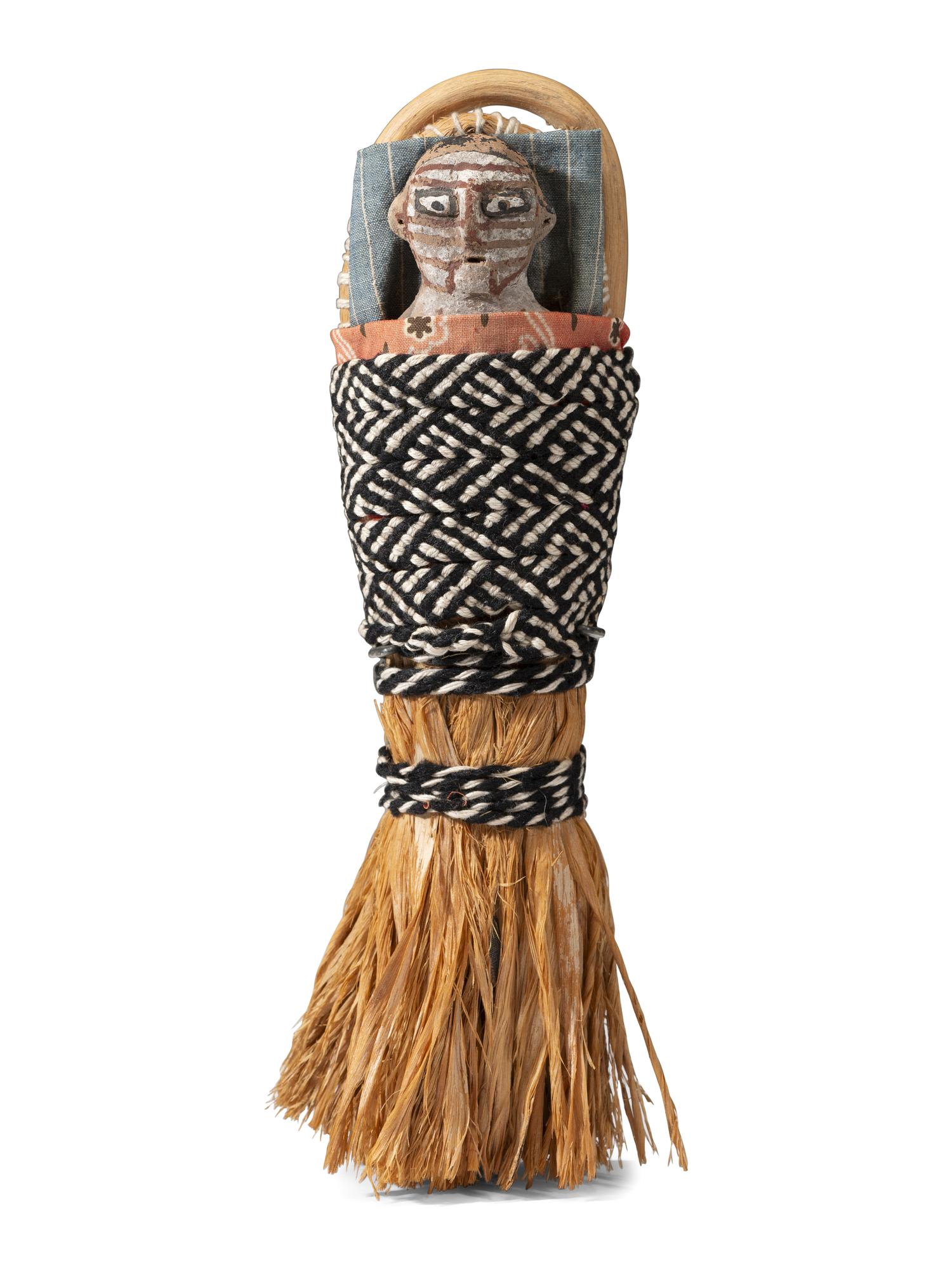 Mojave Pottery Doll and Cradle
