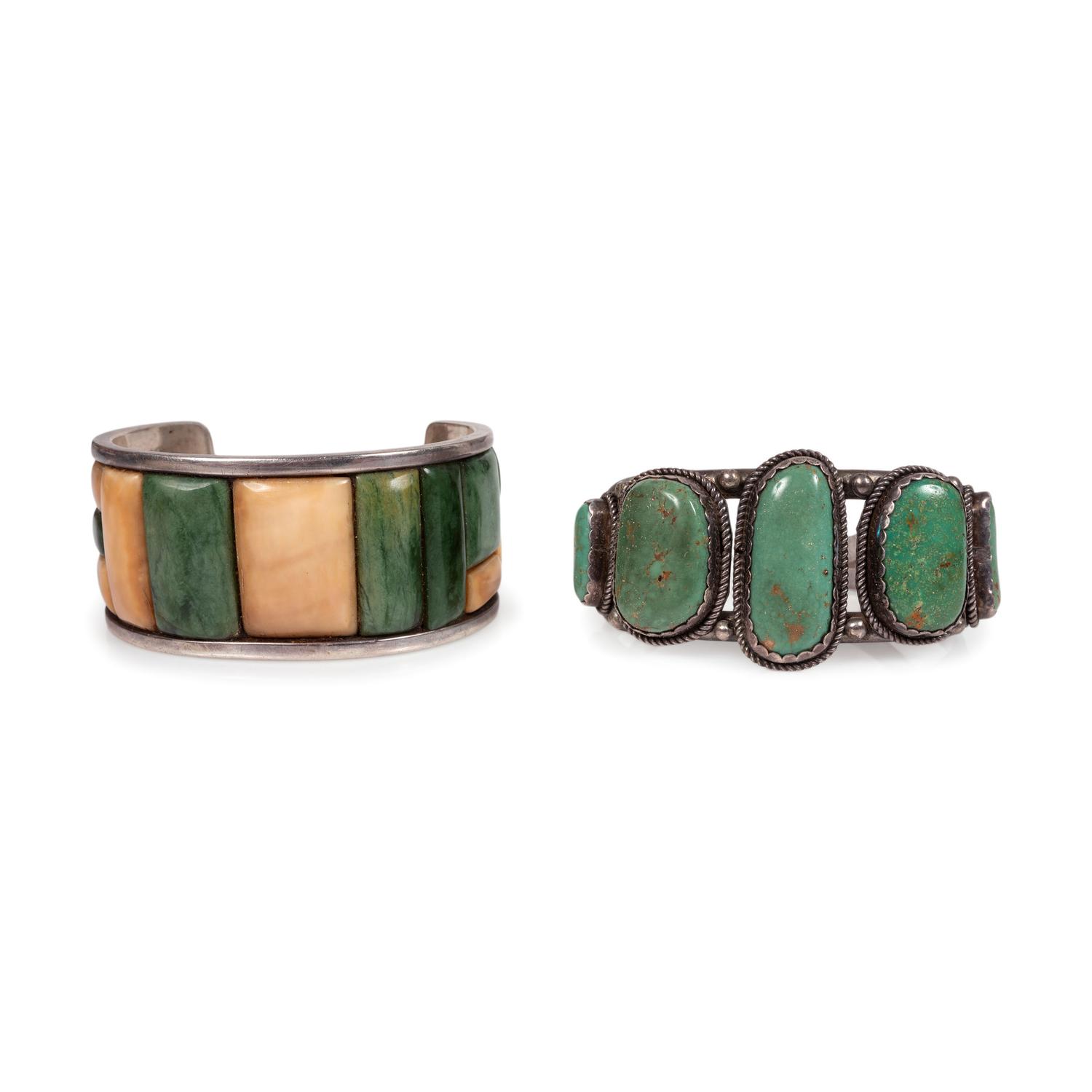 Navajo and Southwestern-Style Cuff Bracelets