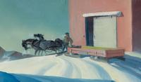 Farm in Winter , 1956