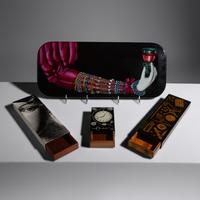 Collection of Three Boxes and a Tray, c. 1950 Fornasetti, Italy