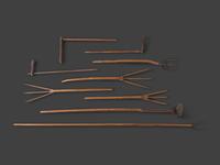 Nine Wood Farm Tools