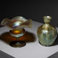Two Favrile vases