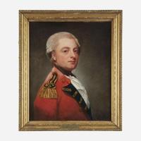 George Romney (British, 1734–1802) Portrait of Sir Michael le Fleming, 4th Baronet, Bust-Length