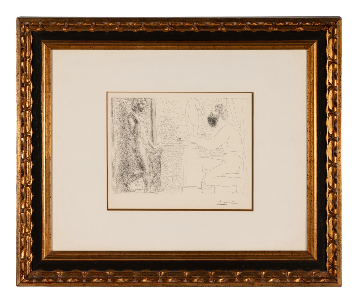 Sculpteur et son Modèle devant une Fenêtre (from La Suite Vollard )