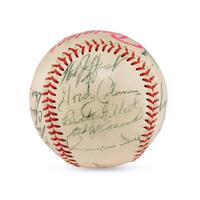 A 1960 Seattle Rainers Team Signed Autograph Baseball