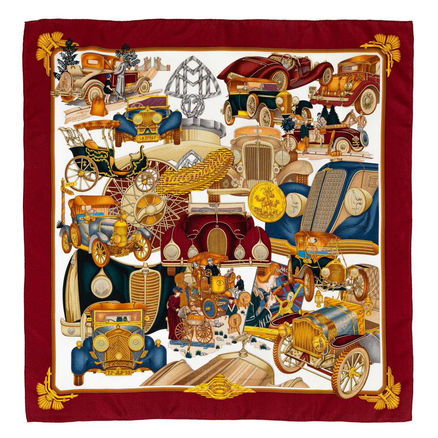 Hermès 90cm Silk Scarf