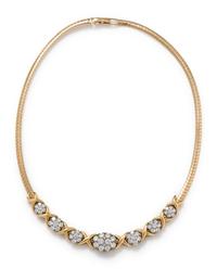 YELLOW GOLD AND DIAMOND NECKLACE