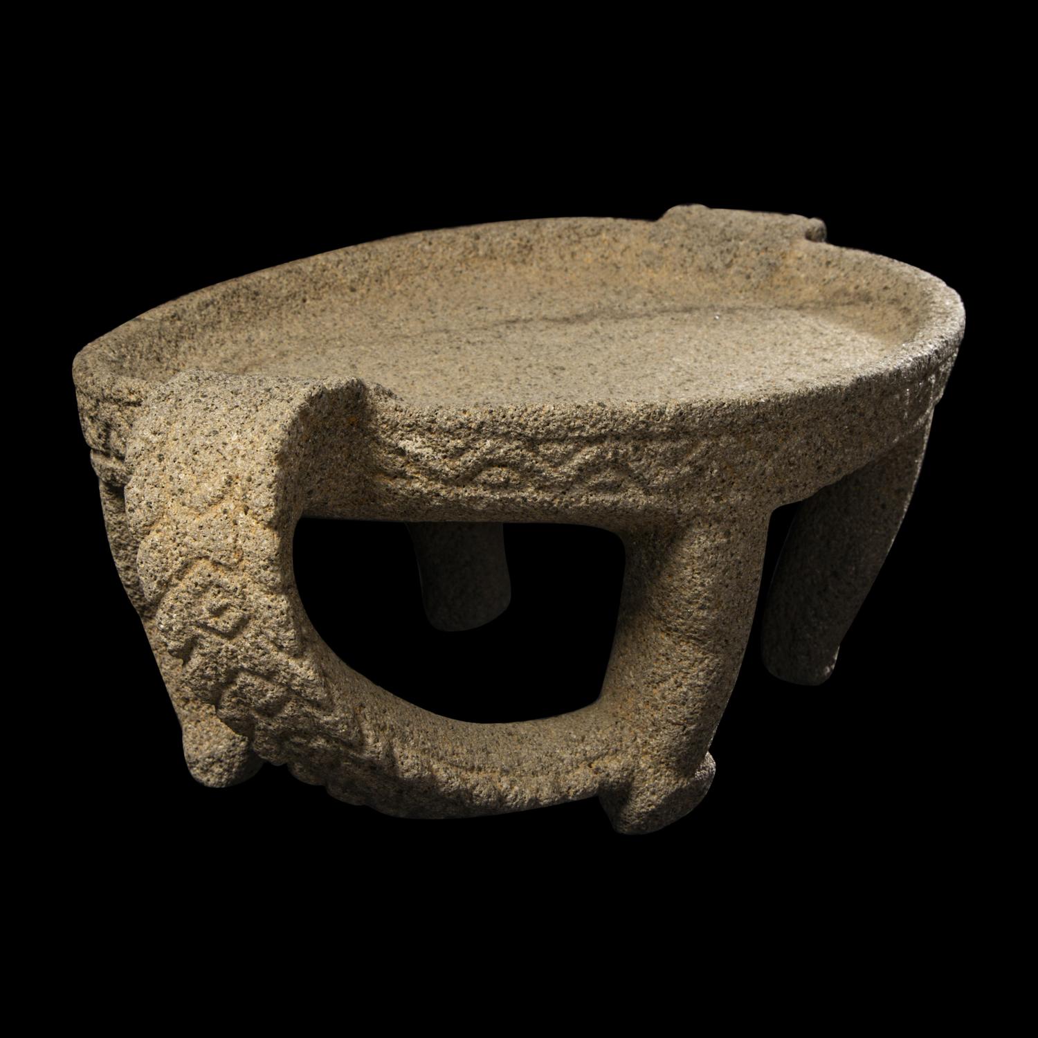 A Chiriqui Greystone Metate