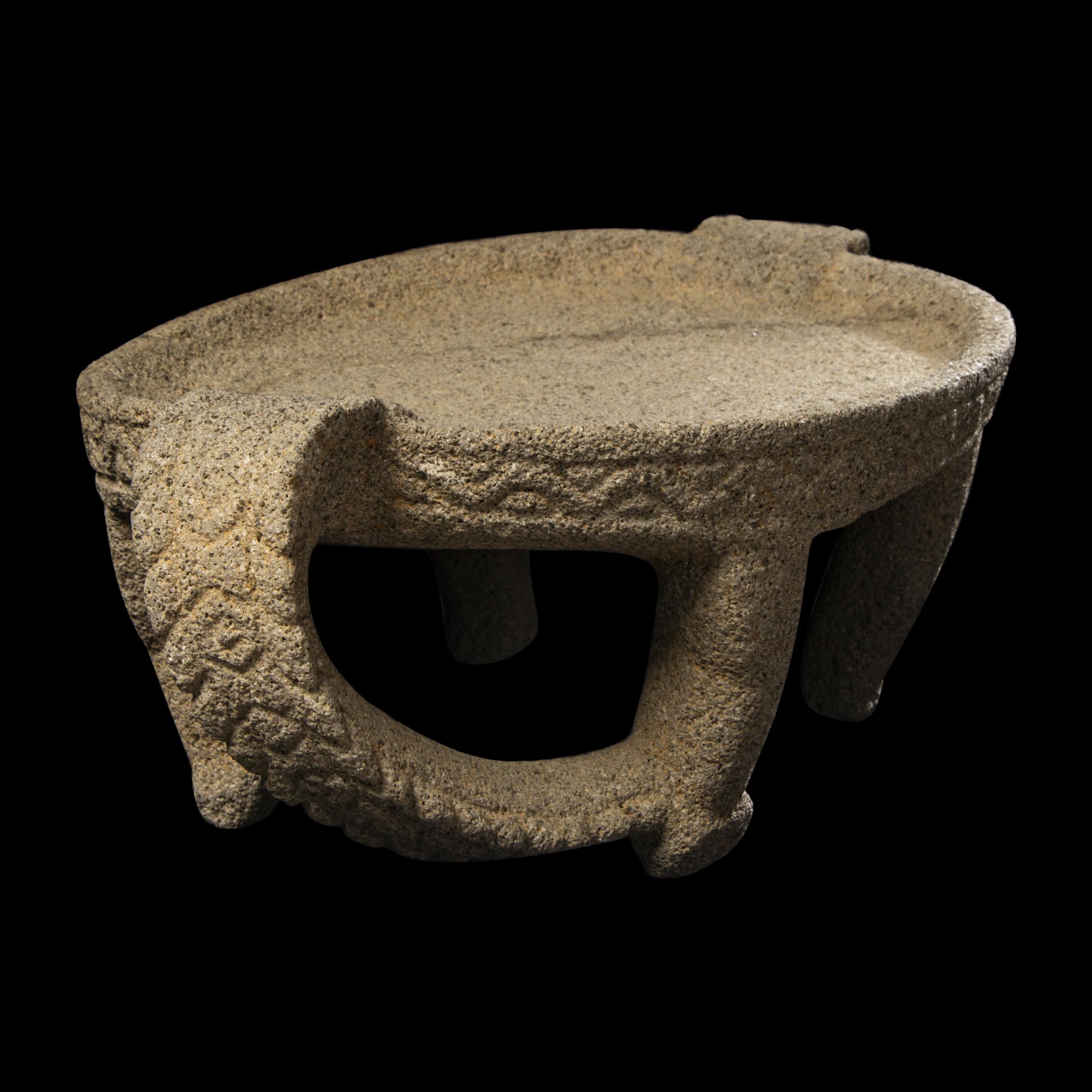 A Chiriqui Greystone Metate