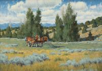 Haying In Late Summer