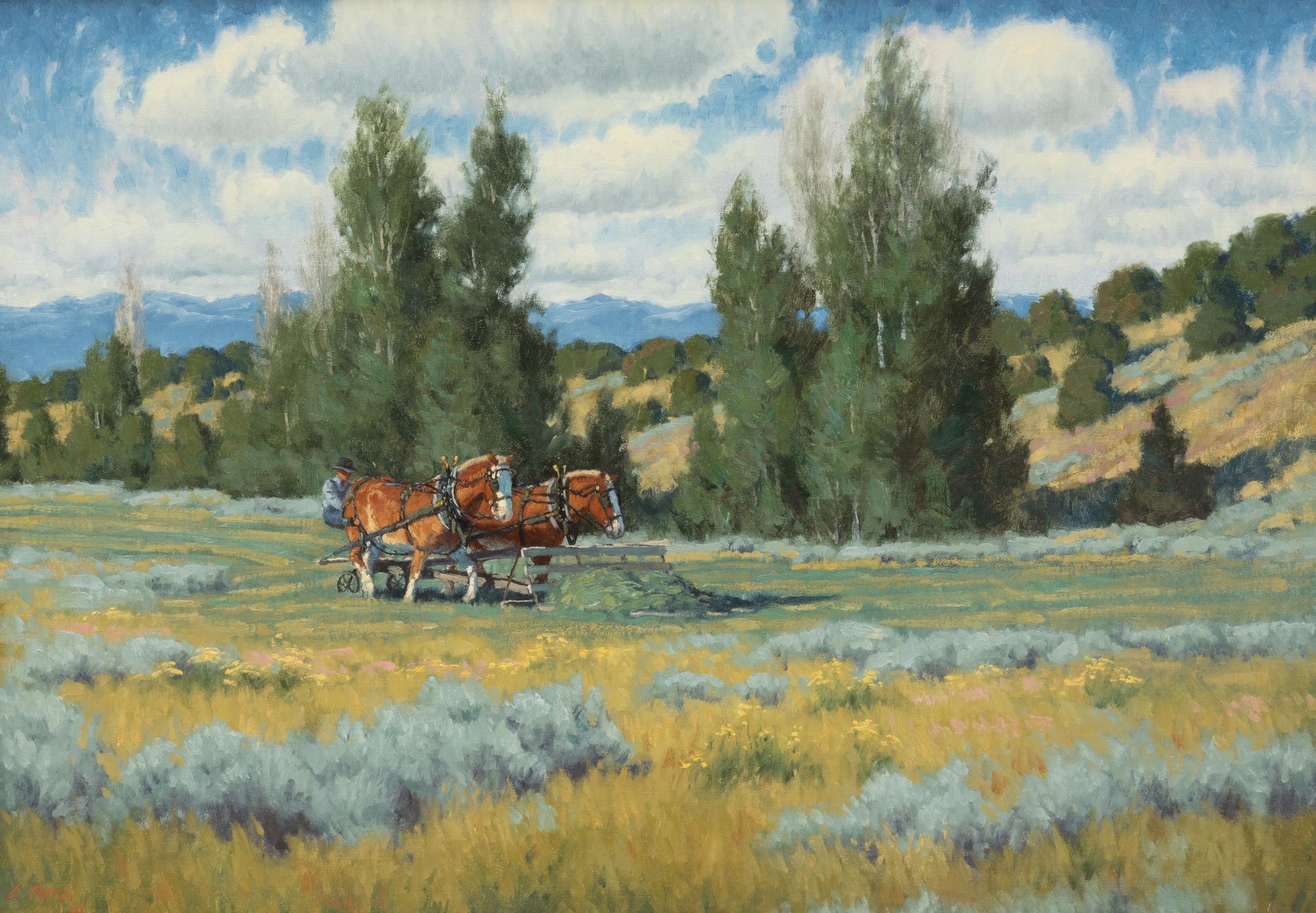 Haying In Late Summer
