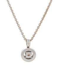 BVLGARI, WHITE GOLD AND DIAMOND PENDANT/NECKLACE